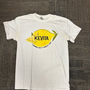 Kevita White Graphic T-Shirt